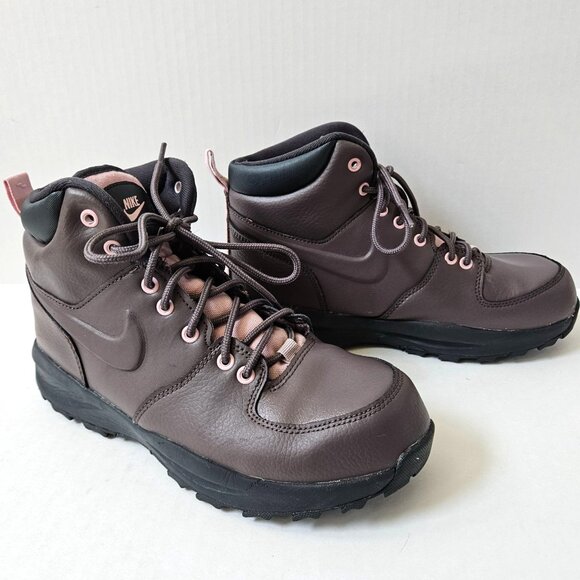 Nike Shoes Girls 6.5 Manoa LTR Big Kids Leather All Weather Boots BQ5372 - Picture 7 of 13